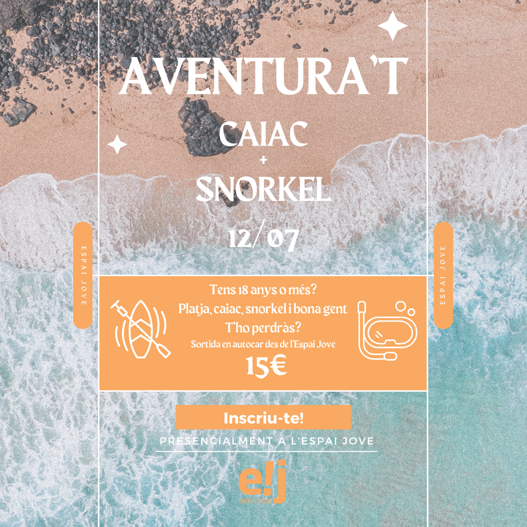 Ruta de Caiac i Snorkel